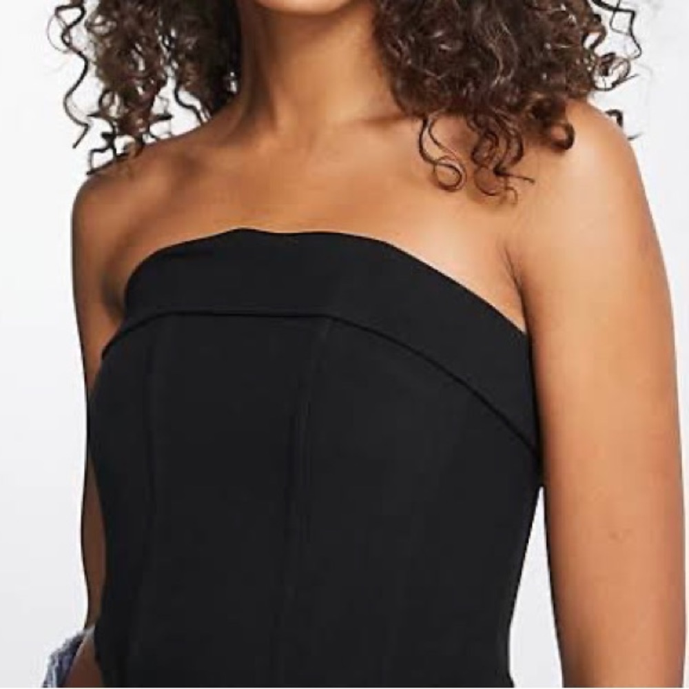 Pull&Bear Bandeau Corset Top